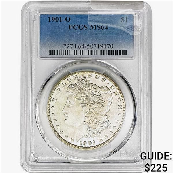 1901-O Morgan Silver Dollar PCGS MS64