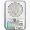 Image 2 : 2002 Silver Eagle NGC MS70