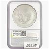 Image 2 : 2002 Silver Eagle NGC MS70