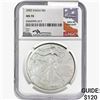 Image 1 : 2002 Silver Eagle NGC MS70