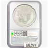 Image 2 : 2002 Silver Eagle NGC MS70
