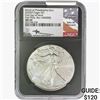 Image 1 : 2020-P Silver Eagle NGC MS69 FDOI