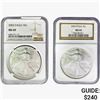 [2] 2003 & 2004 Silver Eagle NGC MS69