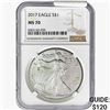 2017 Silver Eagle NGC MS70