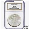 1993 Silver Eagle NGC MS69