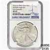 Image 1 : 2019-W Silver Eagle NGC MS69 ER
