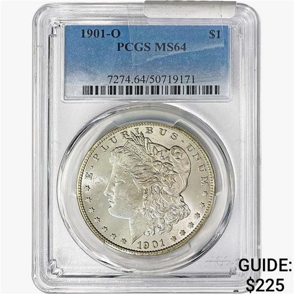 1901-O Morgan Silver Dollar PCGS MS64