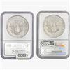 Image 2 : [2] 1987 Silver Eagle NGC MS69
