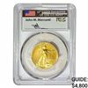 Image 1 : 1991-P 1/2oz $25 AGE PCGS PR70 DCAM
