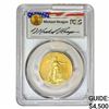 Image 1 : 2015-W 1/2oz $25 AGE PCGS PR70 DCAM