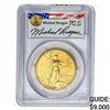 1986 1oz $50 AGE PCGS MS69