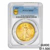1927 $20 Gold Double Eagle PCGS MS66