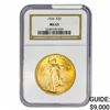 Image 1 : 1924 $20 Gold Double Eagle NGC MS65