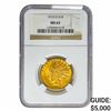 Image 1 : 1910-D $10 Gold Eagle NGC MS63