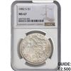 Image 1 : 1882-S Morgan Silver Dollar NGC MS67