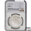 Image 1 : 1881-S Morgan Silver Dollar NGC MS67