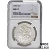 Image 1 : 1880-S Morgan Silver Dollar NGC MS67