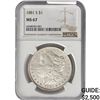 1881-S Morgan Silver Dollar NGC MS67