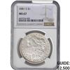 1881-S Morgan Silver Dollar NGC MS67