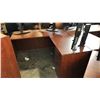 Image 2 : CHERRY APPROX 5.5' X 6' L-SHAPE EXECUTIVE DESK - RIGHT HAND