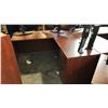 Image 2 : CHERRY APPROX 5.5' X 6' L-SHAPE EXECUTIVE DESK - RIGHT HAND