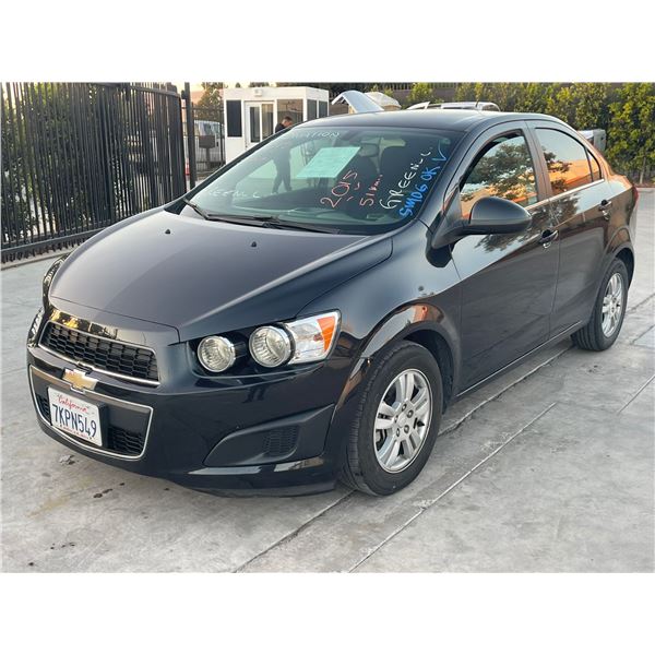 CHEV SONIC 2015 T-DON - SMOG