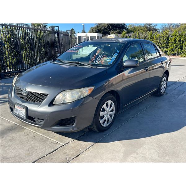 TOYT COROLLA 2010 APPT/DUP-T SMOG