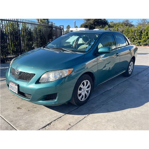 TOYT COROLLA 2010 APPT/DUP-T SMOG