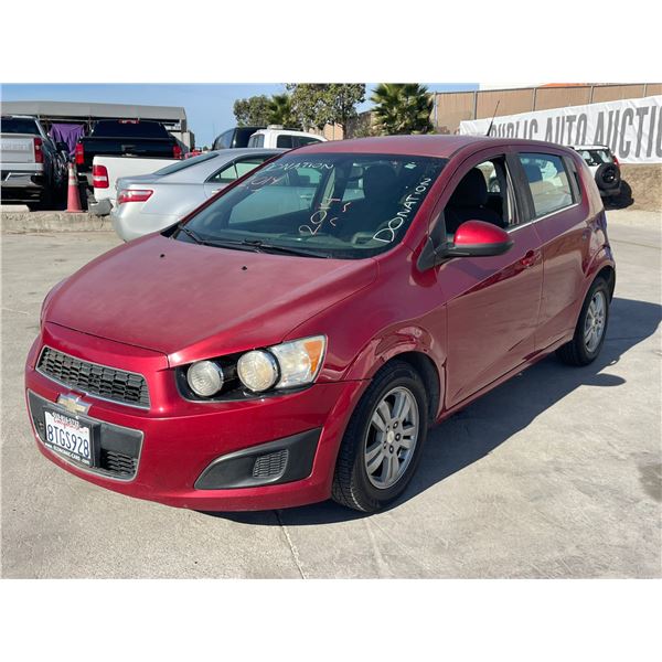 CHEV SONIC 2014 APP  DUP/T-DON