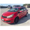 Image 1 : KIA  RIO  2012 SALV T/DONATION