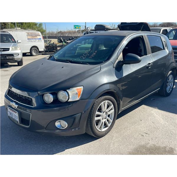 CHEV SONIC  2015 APP/DUP-T/EXP-ONLY