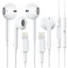 Image 1 : BRAND NEW 2 PACK APPLE EARBUDS - WIRED WITH BUILT