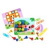 Image 1 : NEW TOOKYLAND RAINBOW STACKING PEG GAME AGES 3+