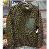 Image 1 : BRAND NEW CHEETAH PRINT WOMEN'S SIZE LARGE POLAR