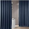 Image 1 : NEW ITALIAN FAUX LINEN CURTAIN 50" X 120"