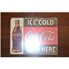 Image 1 : Coca-Cola 12.5in x 16in Tin Sign