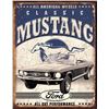 Image 1 : Mustang 12.5in x 16in Tin Sign