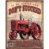 Image 1 : Farmall 12.5in x 16in Tin Sign