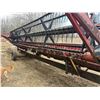Image 3 : Case IH 1010 Header c/w transport- approx. 25 ft. reels, SN. JJC0093742
