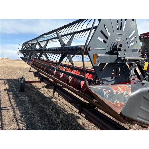 Case IH 1020 Flex Header c/w transport- approx. 25 ft., SN. JJC0200235