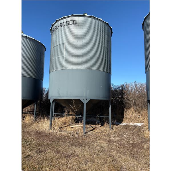 Westeel, Approx. 2200 Bu, Hopper Bins c/w double skid, ladder & openers, to be Moved by July 1st IF