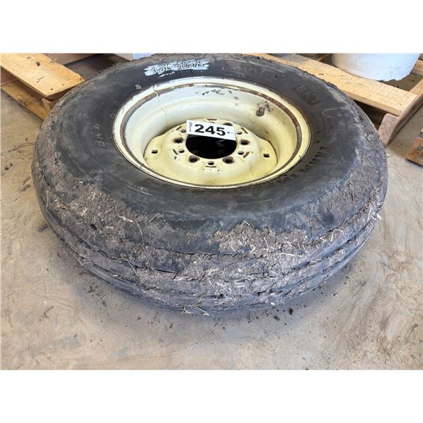 6-hole rim c/w 9.5L-15SL tire