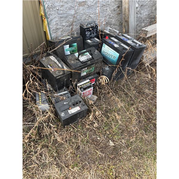 Qty of used batteries