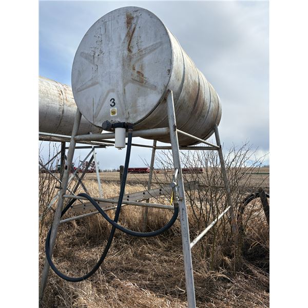 500-gal fuel tank & stand