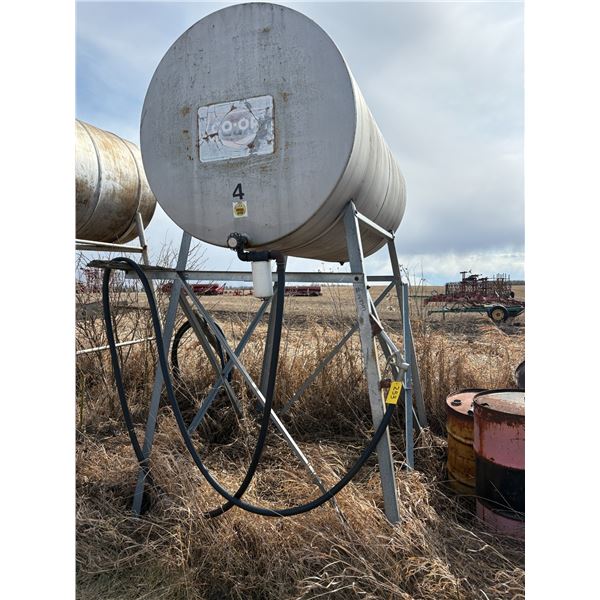 500-gal fuel tank & stand