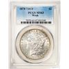 Image 1 : 1878 7/8TF Weak $1 Morgan Silver Dollar Coin PCGS MS63