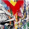 Image 2 : Mr Brainwash "Work Well Together" Original Mixed Media on Board