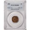 Image 1 : 1901 Indian Head Cent Coin PCGS MS64RB
