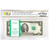 Image 1 : Pack of 2017A $2 Federal Reserve STAR Notes Chicago Fr.1941-G* PCGS Gem UNC 65PPQ