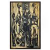 Image 1 : Milton Berwin (1925-2023) "Kings Guard" Original Painting on Canvas